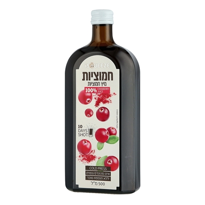 תמונה של מיץ חמוציות 100%