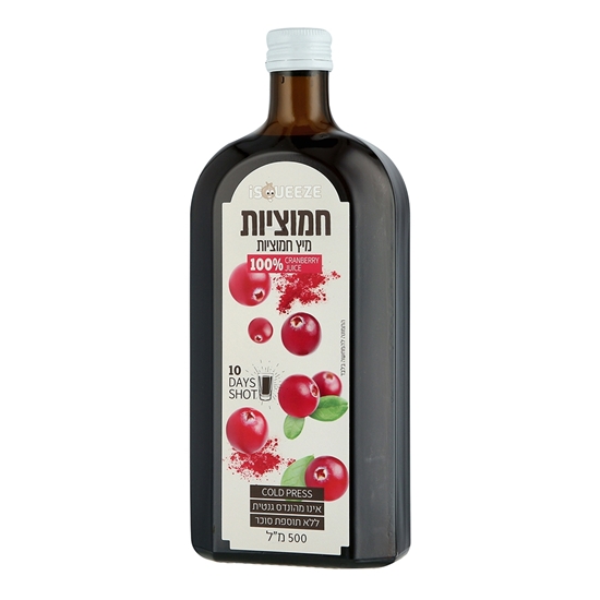 תמונה של מיץ חמוציות 100%